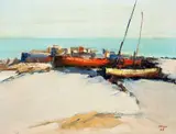 Jenner Augusto, Barcos na Praia