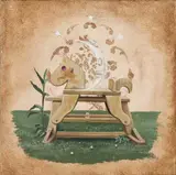 Edu Cardoso, A Hiperativa, 2014, óleo sobre tela
