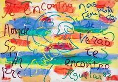 José Roberto Aguilar, Morning Star, 1982, óleo sobre madeira