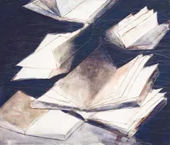 Um dia de Vento by Evandro Carlos Jardim, 2001, óleo sobre tela, offered Dec 2014