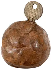 Sem Título by Paulo Monteiro, 2001, escultura em bronze e chave, offered Dec 2014