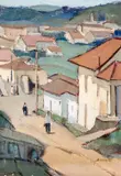 Cidade by Arcangelo Ianelli, óleo sobre tela, offered Dec 2014