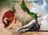 Sérgio Ferro, Orphee Eurydice, técnica mista sobre tela