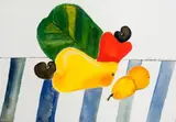 Cajus by Aldemir Martins, 1975, guache sobre papel, offered Dec 2014