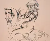 Marcelo Grassmann, Figura Feminina e Cavalo