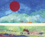 Paisagem by Aldemir Martins, 2003, acrilico sobre tela, offered Dec 2014