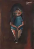 Jânio Quadros, A Menina, 1978, óleo sobre tela