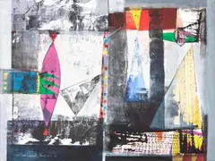 Recuerdos Talvez... by Siegbert Franklin, 1993, acrílico sobre tela, offered Dec 2014