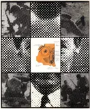 Claudio Tozzi, O Rosto, 1971, gravura em técnica mista sobre papel