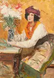 Oscar Pereira da Silva, Mulher com Vaso de Flores