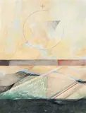 Renina Katz, Sem Título, 1987, aquarela sobre papel