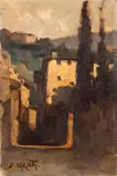 Dario Mecatti, Paisagem com Casario