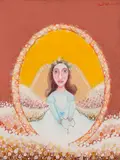 Paulo Wladimir, A Noiva, 1973, óleo sobre tela