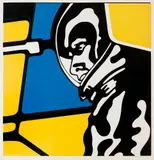 Claudio Tozzi, Astronauta, serigrafia sobre papel