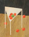 Mesa com Frutas by Gustavo Rosa, 1982, óleo sobre tela, offered Sep 2014
