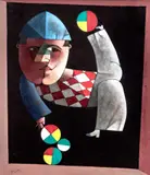 Inos Corradin, Equilibrista
