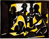 Di Cavalcanti, Mulatas, xilogravura sobre papel