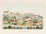 Francisco Henrique Carls, CIDADE DA ESCADA (TIRADA DO SÍTIO ATALAYA), 1873, cromolitografia