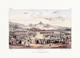 Johann Moritz Rugendas, SAN CHRISTOVÃO, 1835, litografia aquarelada