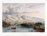Johann Moritz Rugendas, SABARÁ, 1835, litografia aquarelada