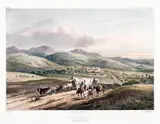 Johann Moritz Rugendas, MOTOSINHA PRÈS DE SÃO JOÃO DEL REY, 1835, litografia aquarelada