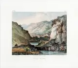 Johann Moritz Rugendas, VILLA RICCA (GRANDE), 1835, litografia aquarelada