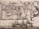 Izaak Commelyn, CABO DE SANTO AGOSTINHO, gravura em metal