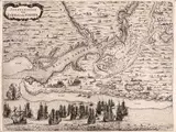 Izaak Commelyn, FORTES DE PARAÍBA, gravura em metal