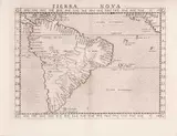 Giacomo Gastaldi, TIERRA NOVA, gravura em cobre