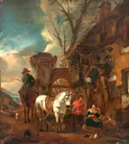 Philips Wouwerman, Cavalo Branco