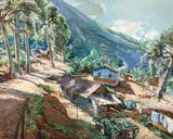 Oswaldo Teixeira, Correias - Petrópolis, 1929, óleo sobre tela
