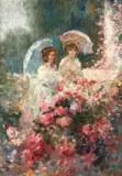 Oscar Pereira da Silva, Mulheres com Guarda-Chuva