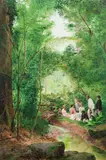 Almeida Júnior, Piquenique no Rio das Pedras, 1899, óleo sobre tela