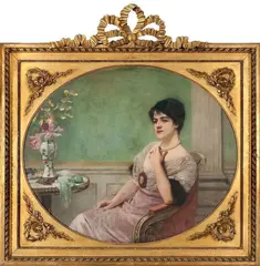 Henri Gervex, Retrado de Olivia Guedes Penteado, 1911, óleo sobre tela