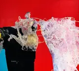 Jornada by Manabu Mabe, 1983, óleo sobre tela, offered May 2014