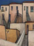 Rua Carlos Petit by Arcangelo Ianelli, 1956, óleo sobre tela, offered May 2014