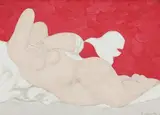 Vênus com Pássaro by Milton Dacosta, óleo sobre tela, offered May 2014