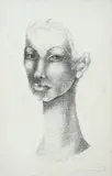 Figura Feminia by Di Cavalcanti, nanquim sobre papel, offered Mar 2014