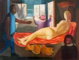 Di Cavalcanti, Cena de Atelier