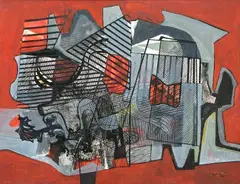 Sem Título by Roberto Burle Marx, 1989, panneaux, offered Mar 2014