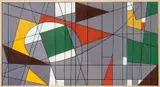Mário Silésio, Sem Título, 1955, óleo sobre cartão