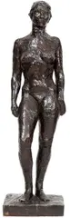 Ernesto de Fiori, Mulher em Pé, 1937, escultura em bronze