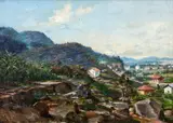 Benedito Calixto, Paisagem com Casario