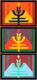 Rubem Valentim, Emblema I, II e II