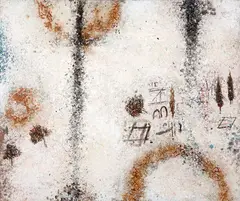 Sem Título by Sérgio Fingermann, 1993, acrílica sobre tela, offered Mar 2014
