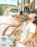 Walderedo De Oliveira, Mãe com Filho, 1981, óleo sobre tela
