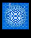 Victor Vasarely, Sem Título, serigrafia sobre papel