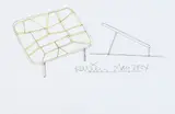 Karim Rashid, Sketch Karim Facet Armchair, 2004, técnica mista sobre papel