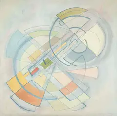 Sem Título by Leopoldo Raimo, 1957, óleo sobre tela, offered Nov 2013