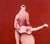 Manabu Mabe, Composição Humana - Série Erótica